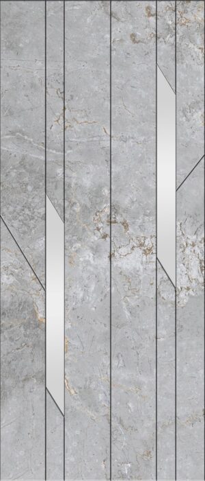 Гибкий мрамор LameliDecor Линия тумана декор светлый